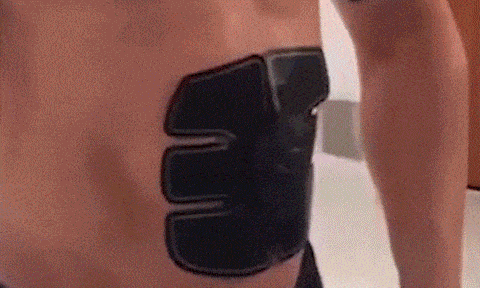 Tonificador abdominal con pantalla LED inteligente