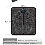 Masajeador Pies Eléctrico USB Portátil Estimulador Muscular
